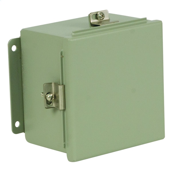 Wiegmann Screws and Clamps Electrical Enclosures, 12 in H, 5 in D, 10 in W BN4121005 - main